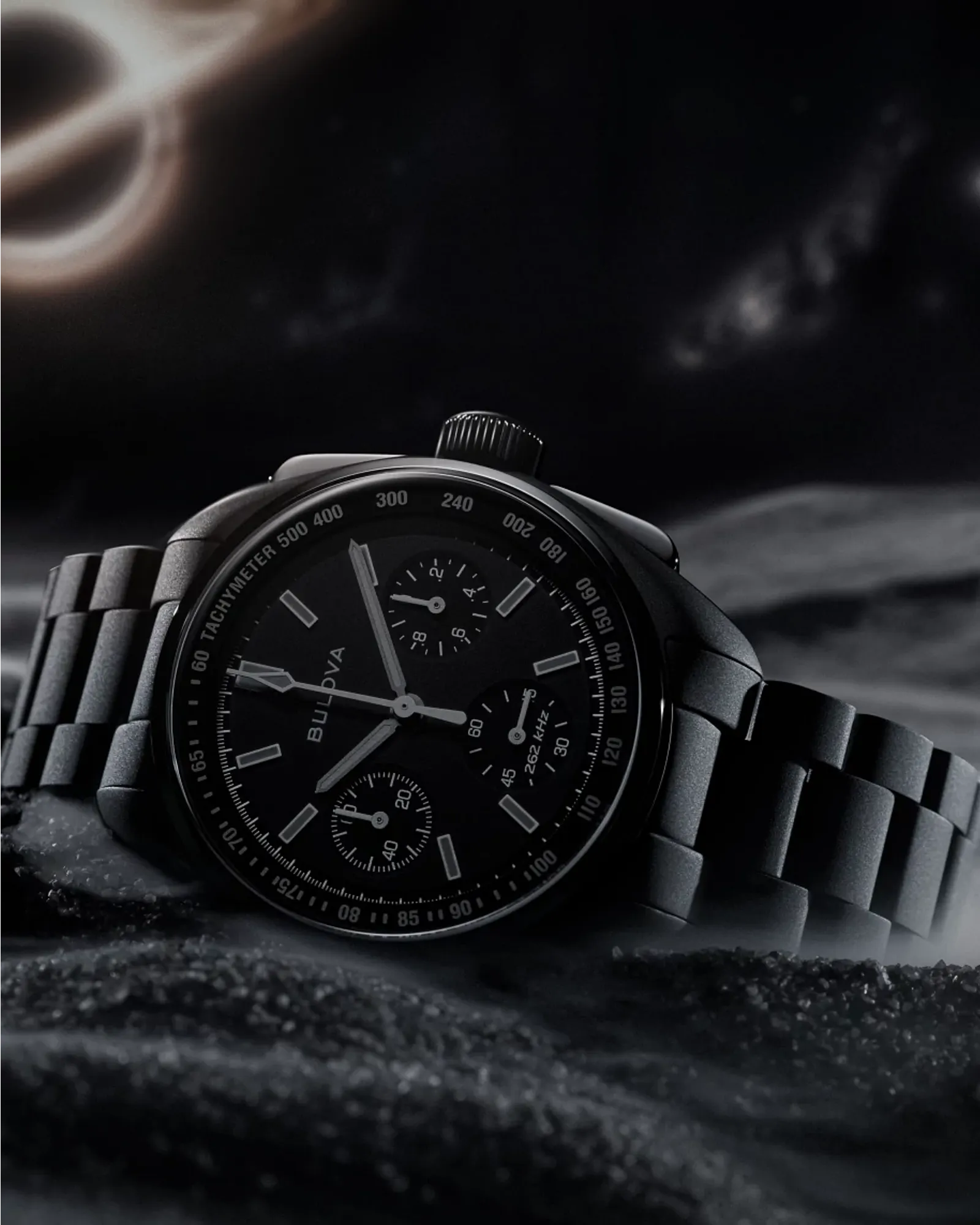 Bulova Lunar Pilot Black Hole 98A335