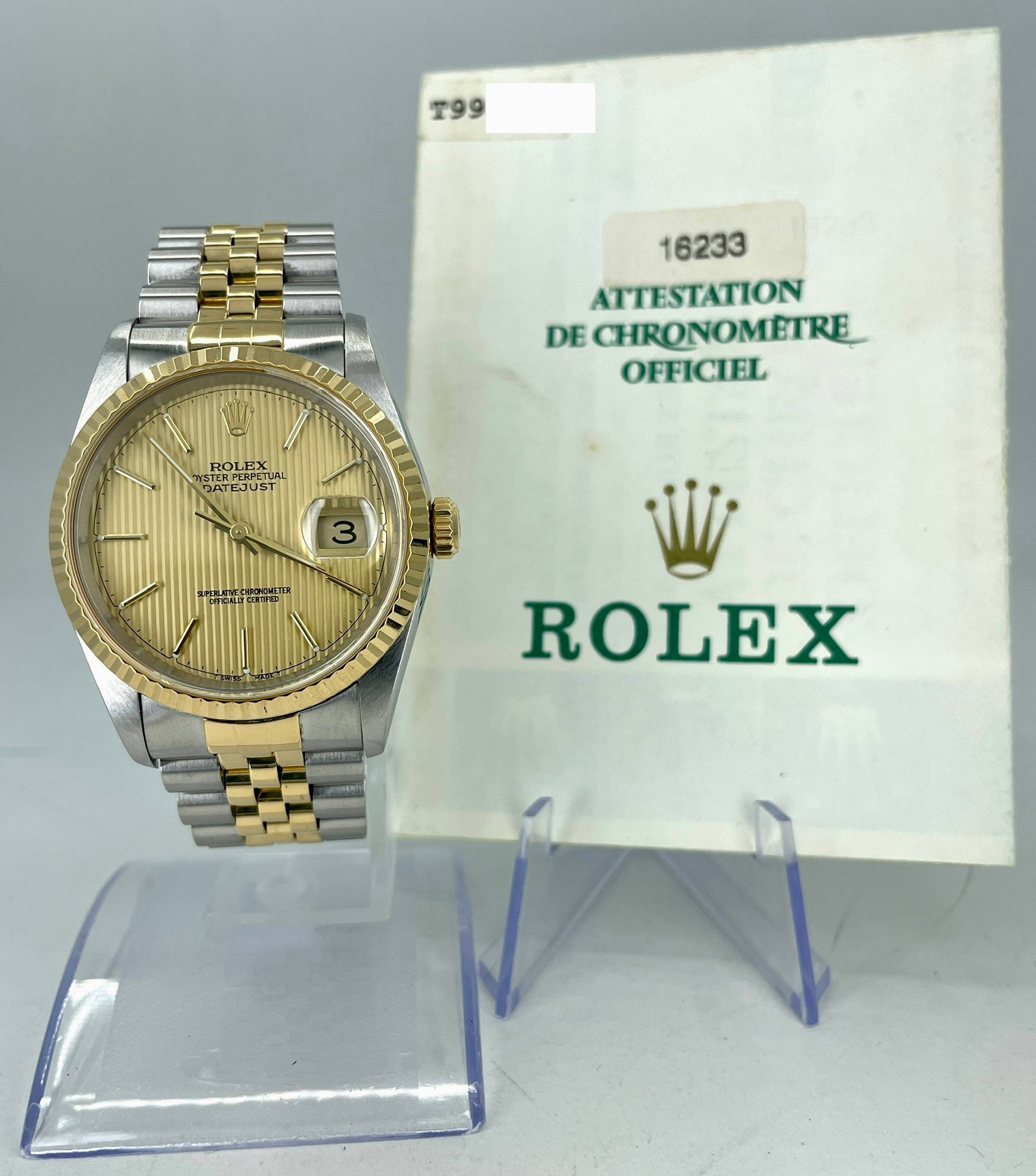 Rolex Datejust 36 Tapestry Dial