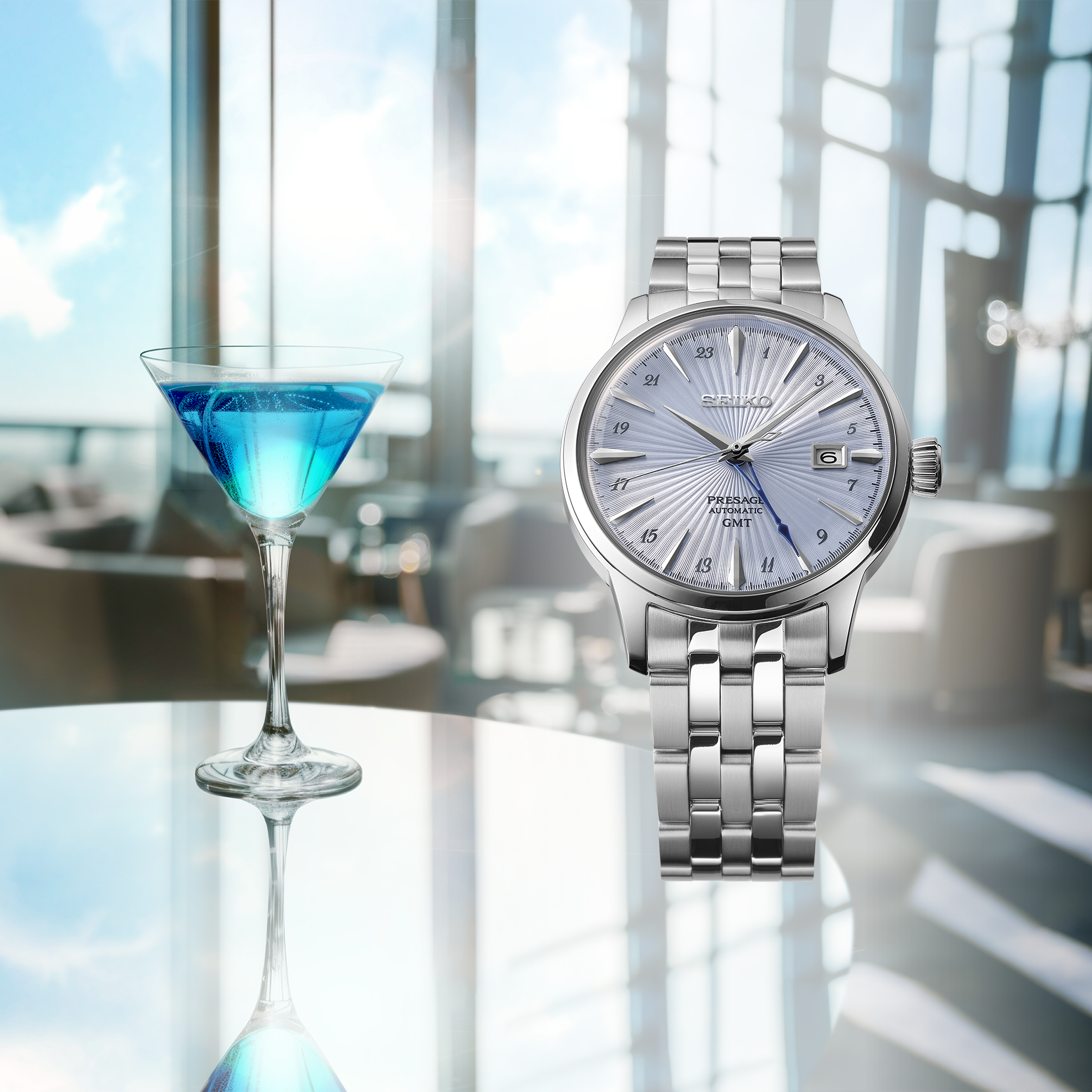 Seiko Presage Cocktail Time GMT SSK037 - VTC Watches