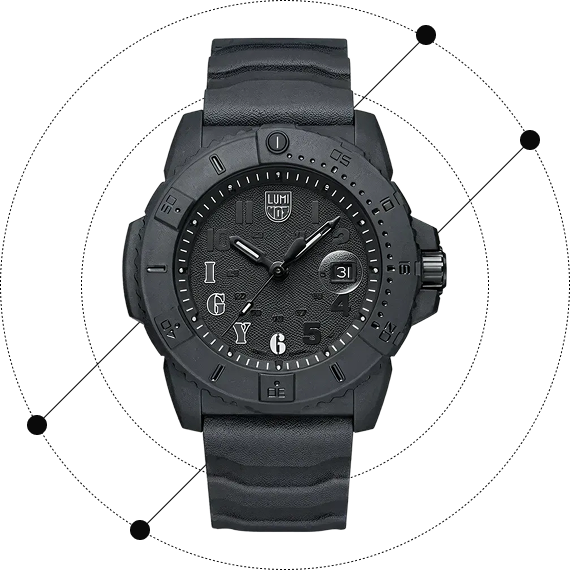 LUMINOX XS.3611.IGY6.NSF Navy SEAL Foundation Watch I GOT YOUR 6