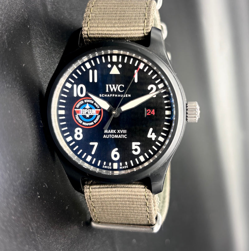 IWC Pilot’s Watch Mark XVIII Top Gun Edition “SFTI”