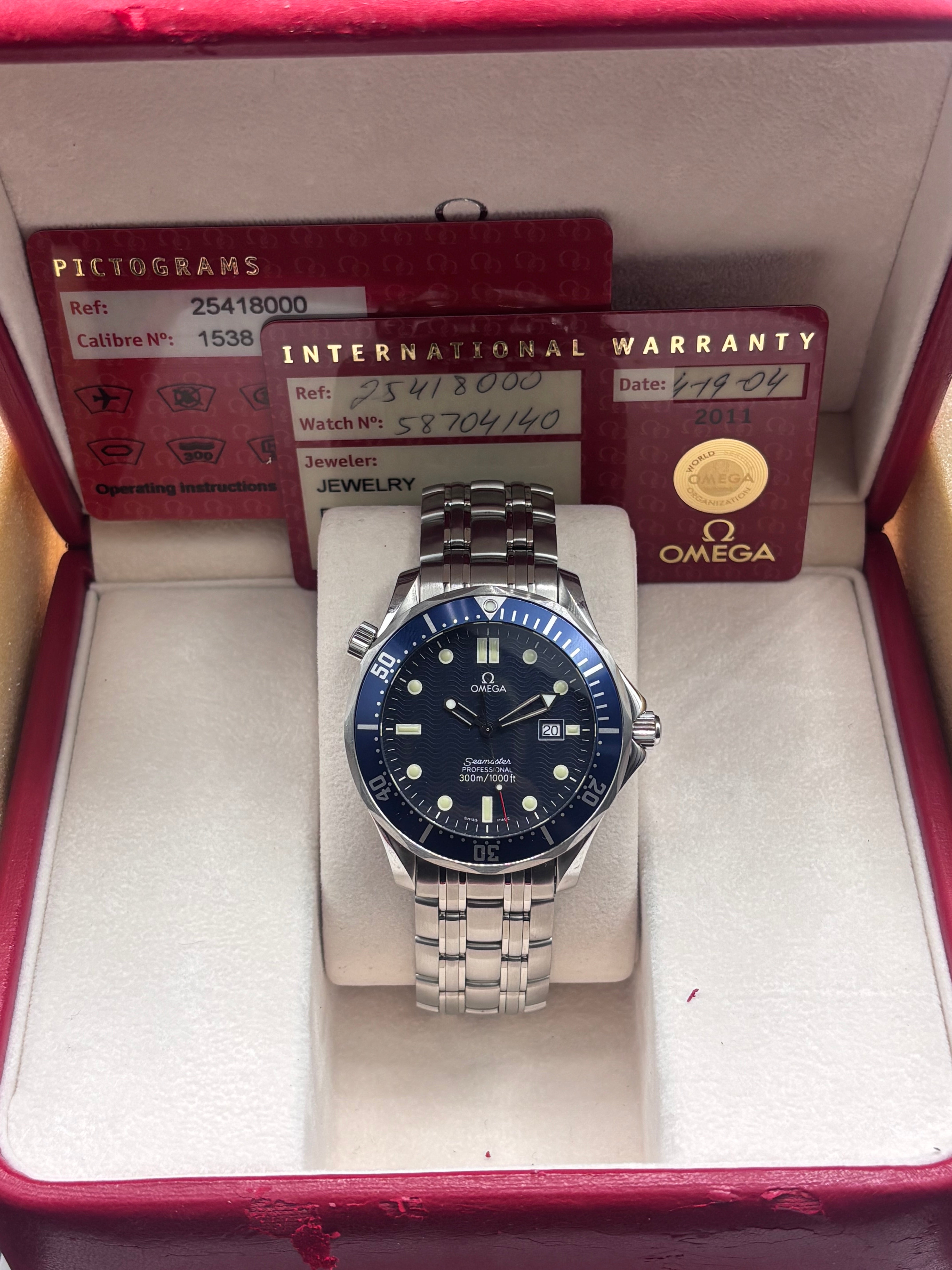 Omega Seamaster 2541.80