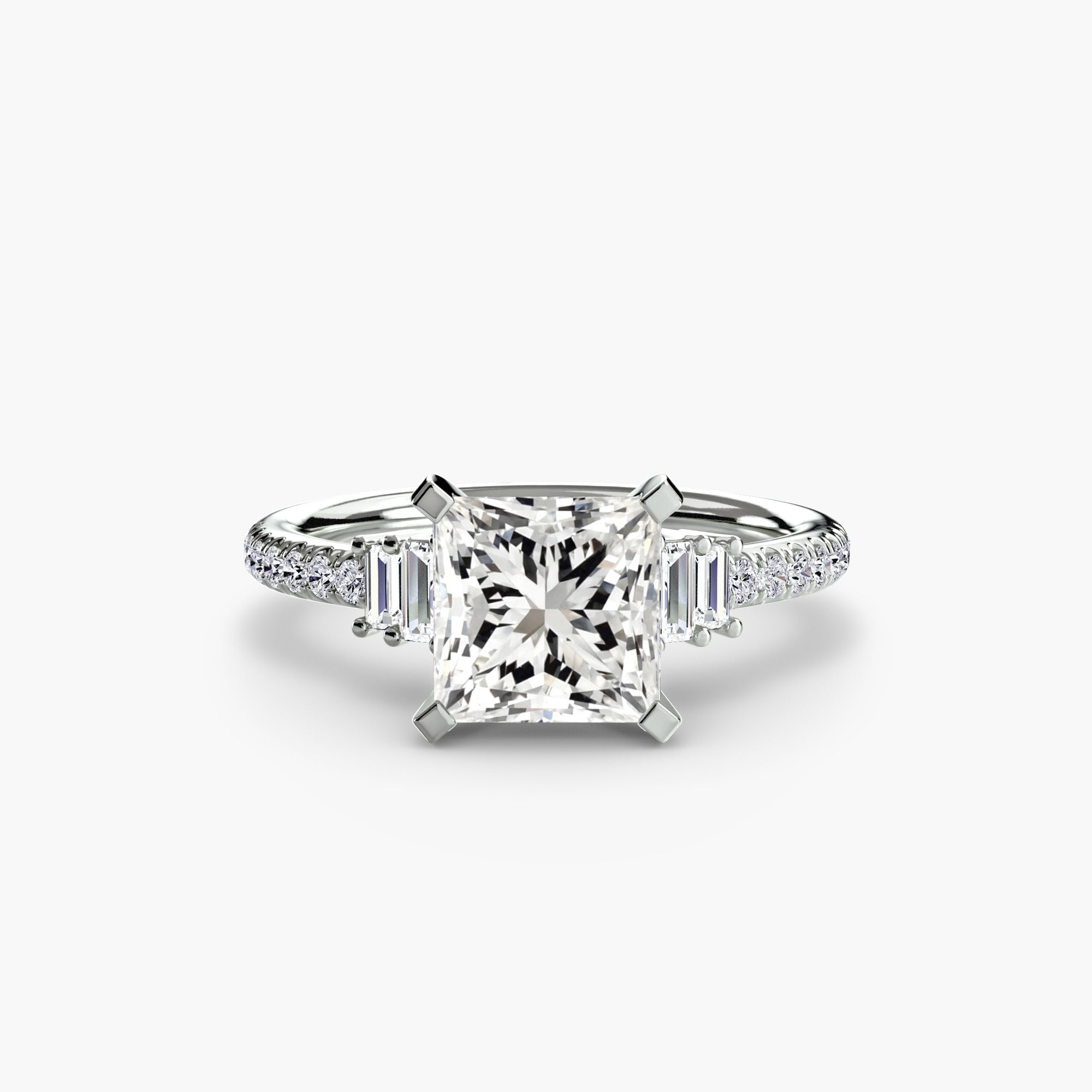 Solitaire with Pavé 4
