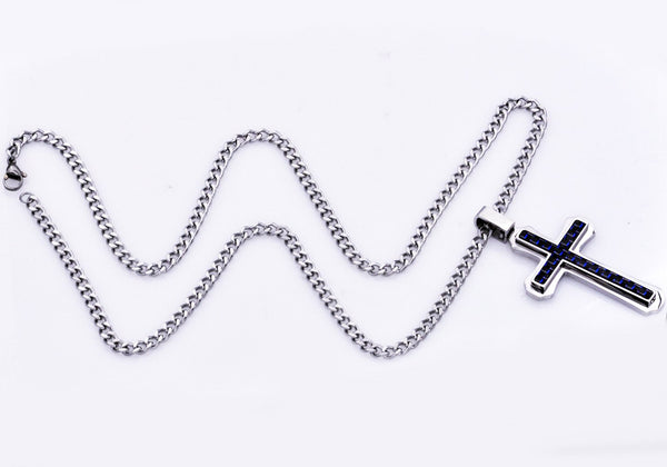 Blackjack Men’s Necklace BJP68BL