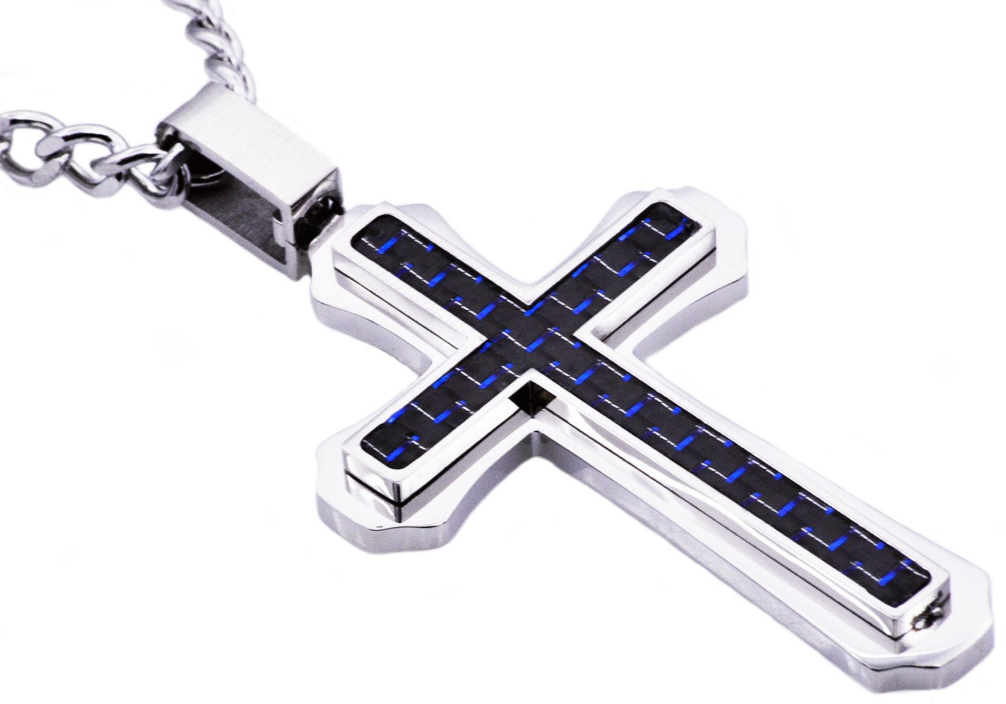 Blackjack Men’s Necklace BJP68BL