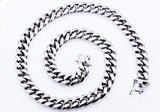 Blackjack Men's Cuban Link Chain Necklace BJS40NW