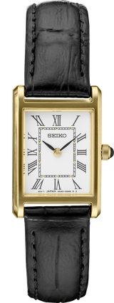 Seiko White Case Gold-Tone Stainless Steel Case SWR054