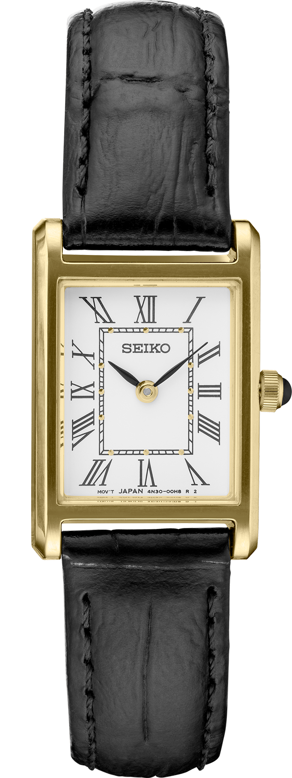 Seiko White Case Gold-Tone Stainless Steel Case SWR054