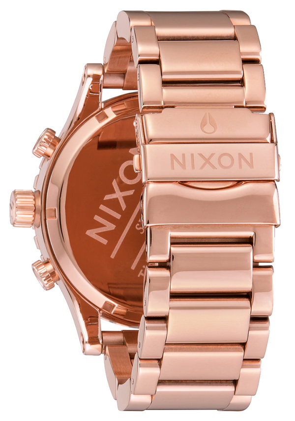 Nixon 51-30 Chrono Rose Gold