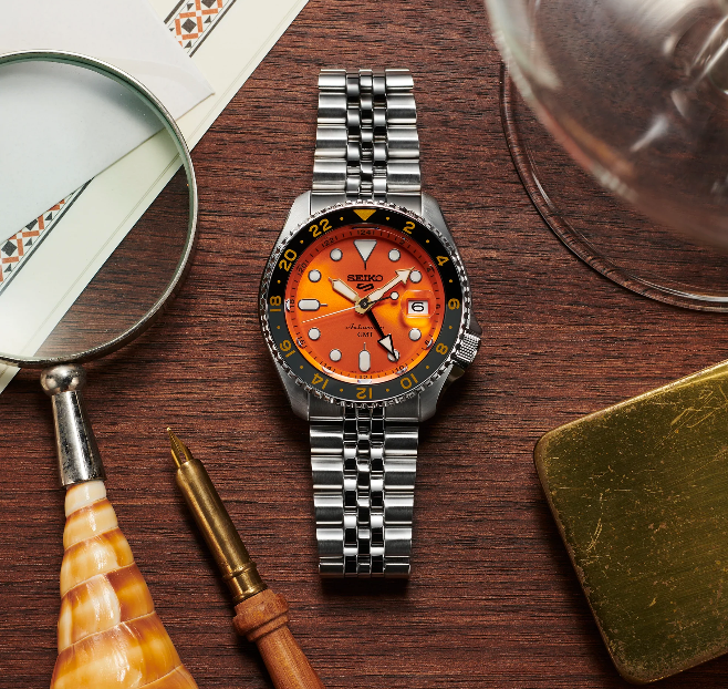 Seiko 5 Sports SKX Sports Style GMT Series SSK005