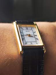 Seiko White Case Gold-Tone Stainless Steel Case SWR054