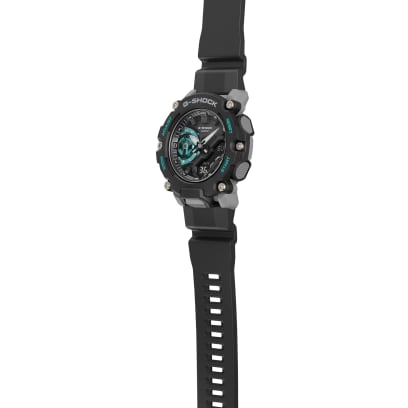 G-Shock Black and Turquoise GA-2200M-1ACR