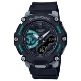 G-Shock Black and Turquoise GA-2200M-1ACR