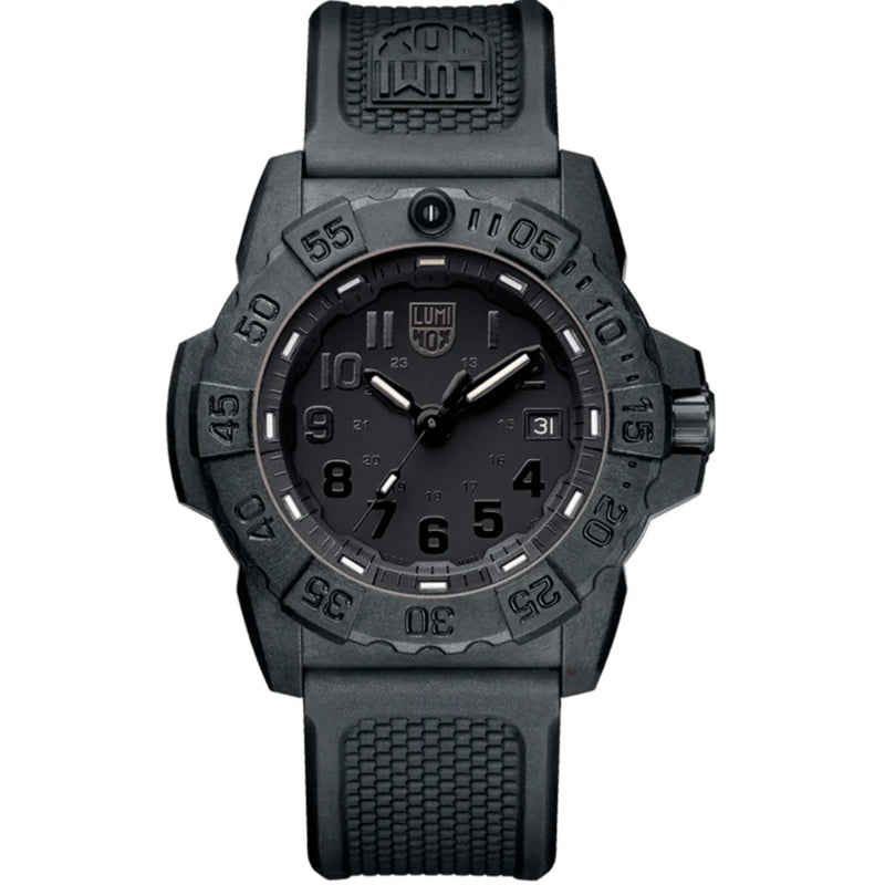 Luminox Navy Seal Black Out Military Dive Watch XS.3501.BO.F